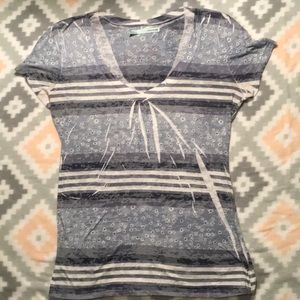 Maurice’s light blue shirt lightly used